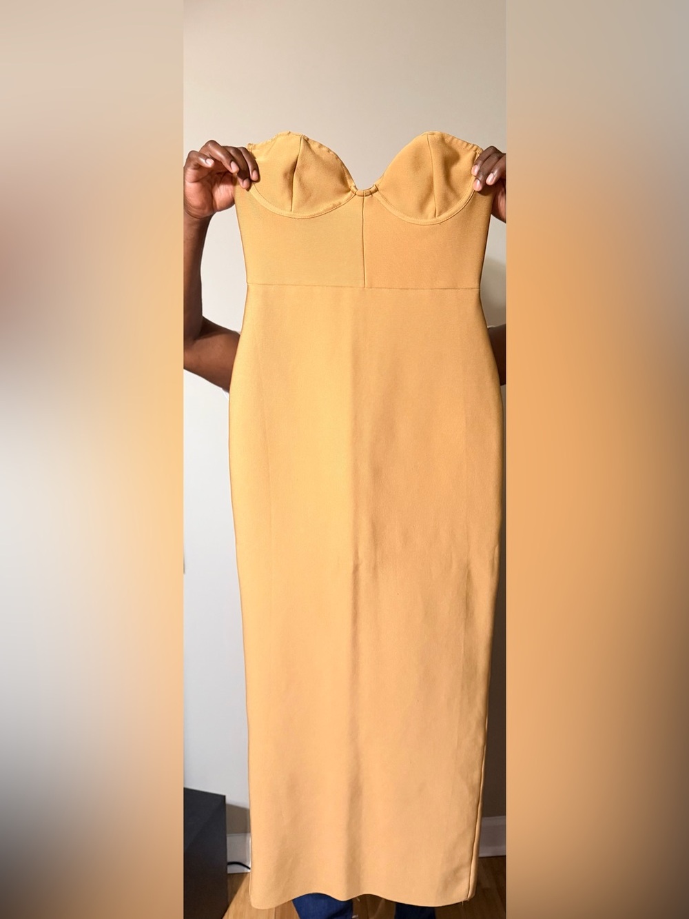 PrettyLittleThing Sleeveless Bodycon Bandage Dress - Picture 4 of 6
